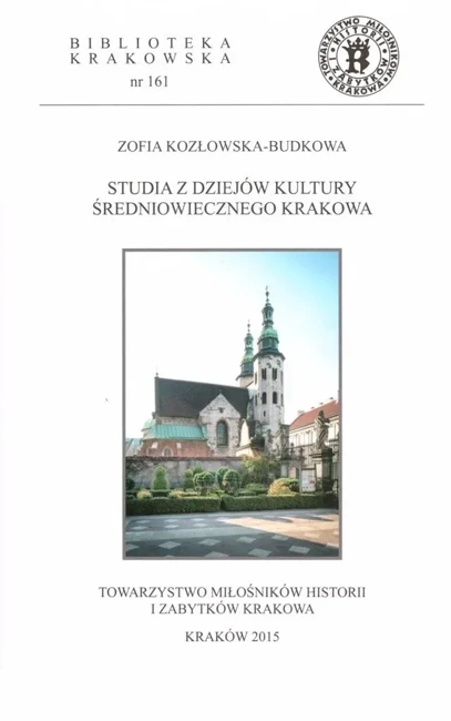 Studia z dziejów kultury średniowiecznego Krakowa