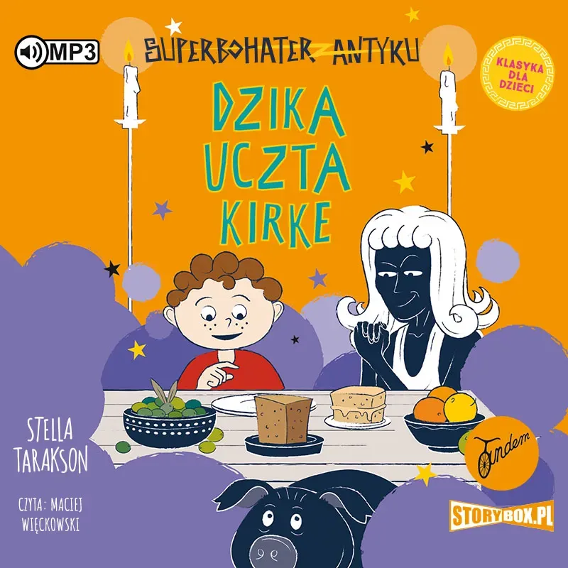 Superbohater z antyku T.7 Dzika uczta... audiobook