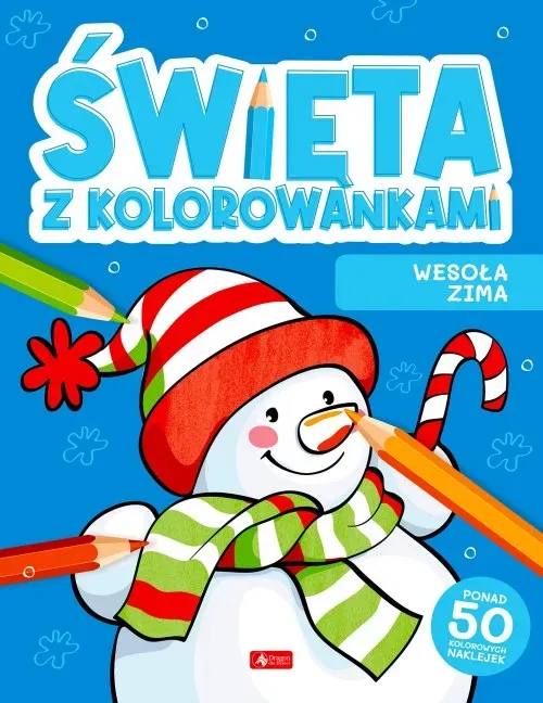 Święta z kolorowankami. Wesoła zima