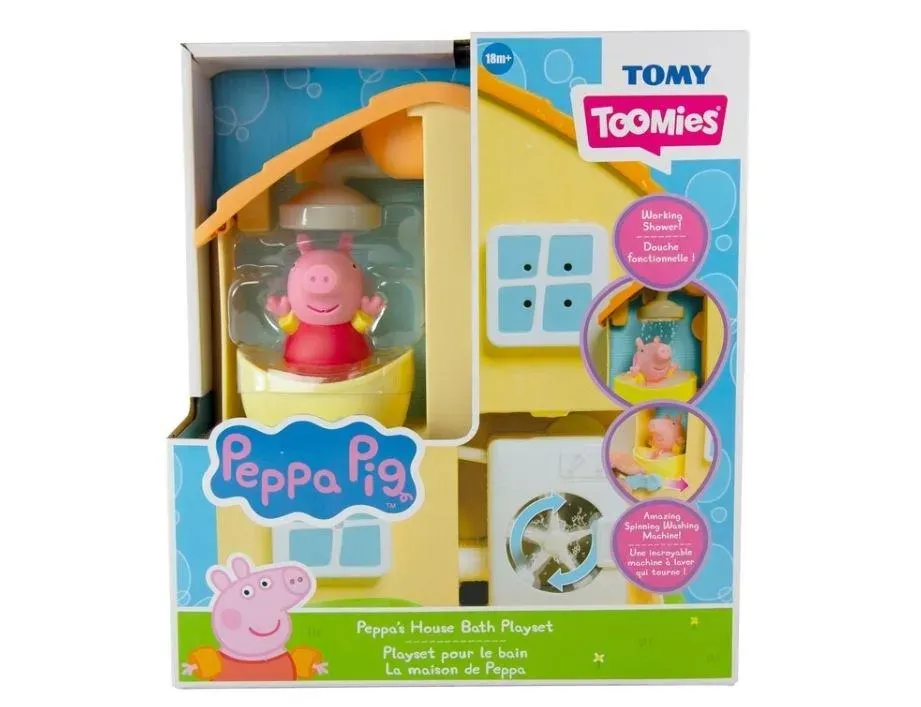 Świnka Peppa Domek kąpielowy TOMY