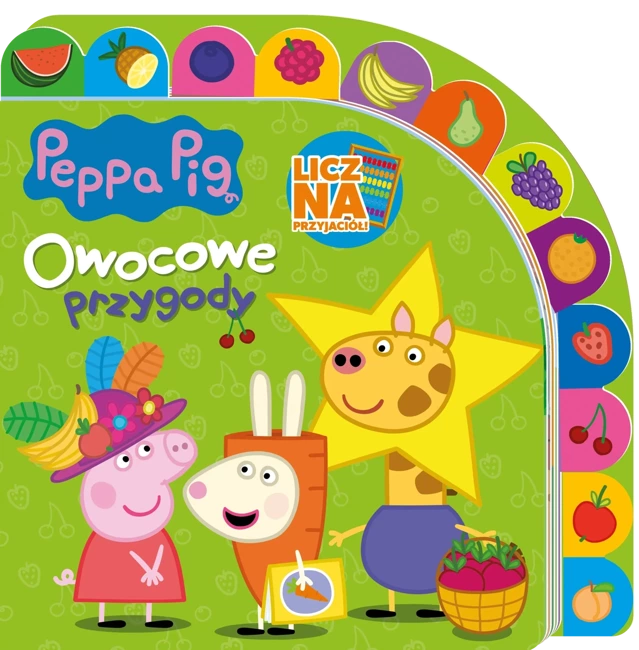 Świnka Peppa. Licz na Przyjaciół. Owocowe przygody