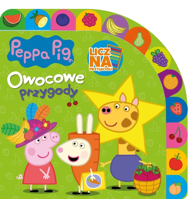 Świnka Peppa. Licz na Przyjaciół. Owocowe przygody