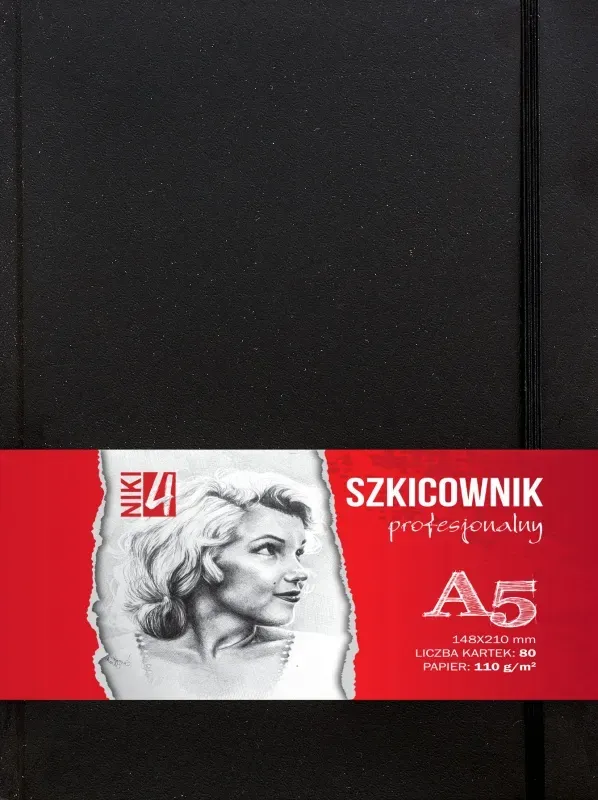 Szkicownik A5 profesjonalny Koh-i-Noor 110g 80 kartek