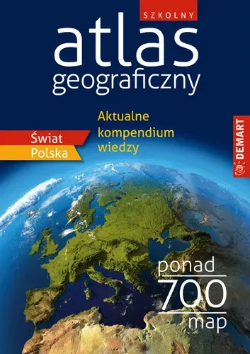 Szkolny atlas geograficzny DEMART