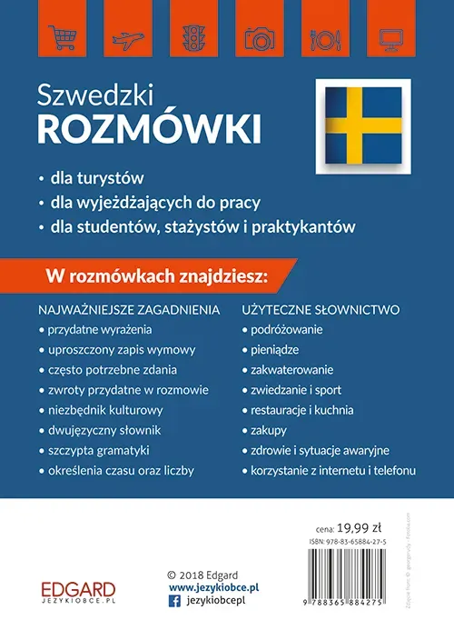 Szwedzki. Rozmówki na każdy wyjazd