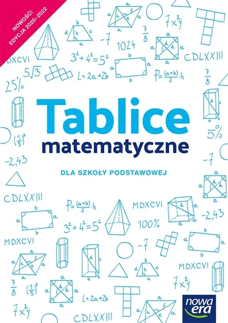 Tablice matematyczne szkoła podstawowa 4-8 67901