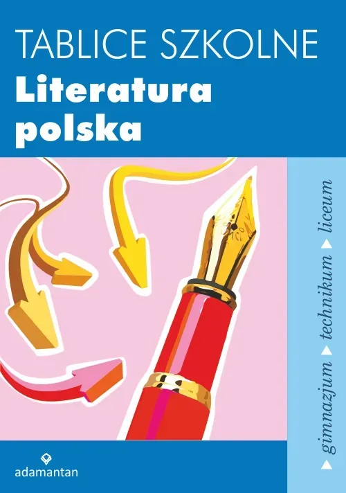 Tablice szkolne Literatura polska (Wyd. 2014)