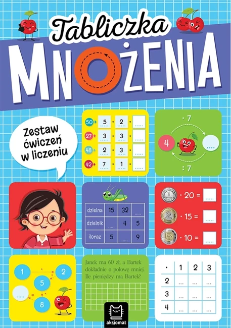 Tabliczka mnożenia. Zestaw ćwiczeń w liczeniu