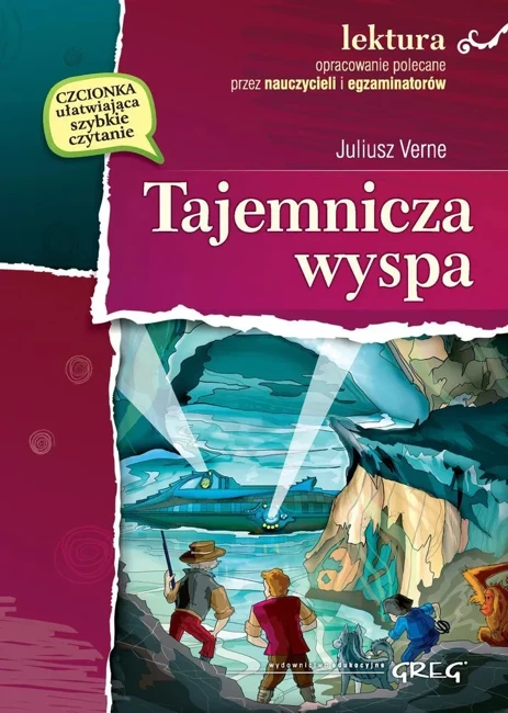 Tajemnicza wyspa Lektura z opracowaniem Greg