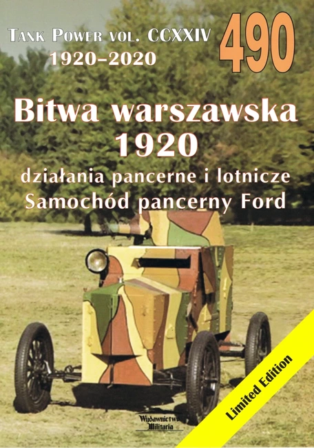 Tank Power Vol.CCXXIV 490 Bitwa Warszawska 1920. Działania pancerne i lotnicze. Samochód pancerny Ford