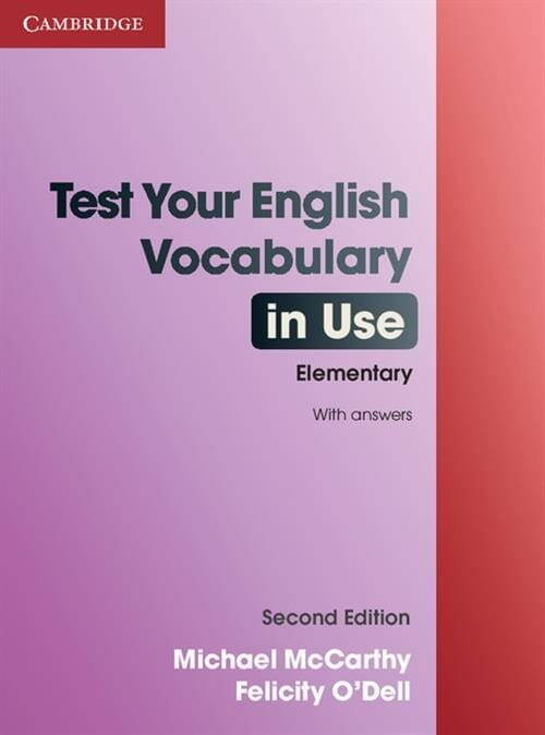 Test Your English Vocabulary In Use Elementary With Answers