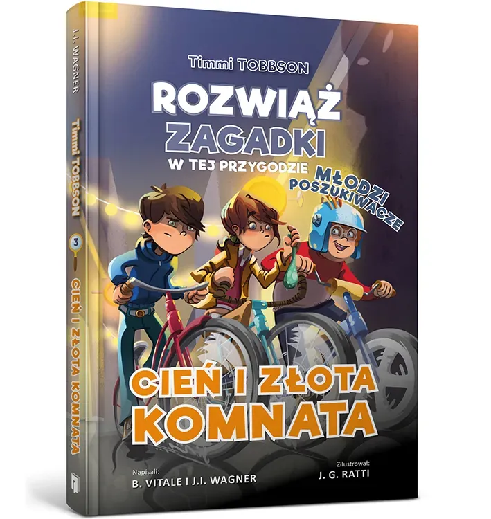 Timmi Tobbson Młodzi poszukiwacze Cień i złota komnata