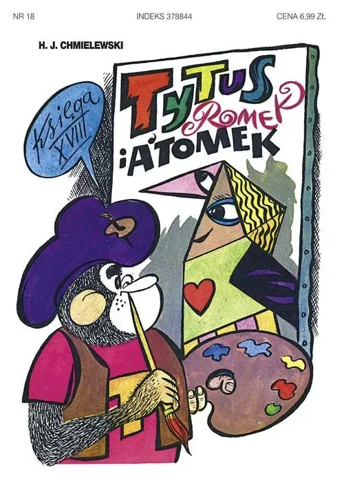 Tytus, Romek i A'Tomek. Księga 18. Tytus plastykiem