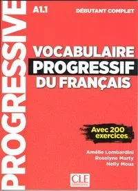 Vocabulaire progressif du Francais niveau debutant complet A1.1 Książka