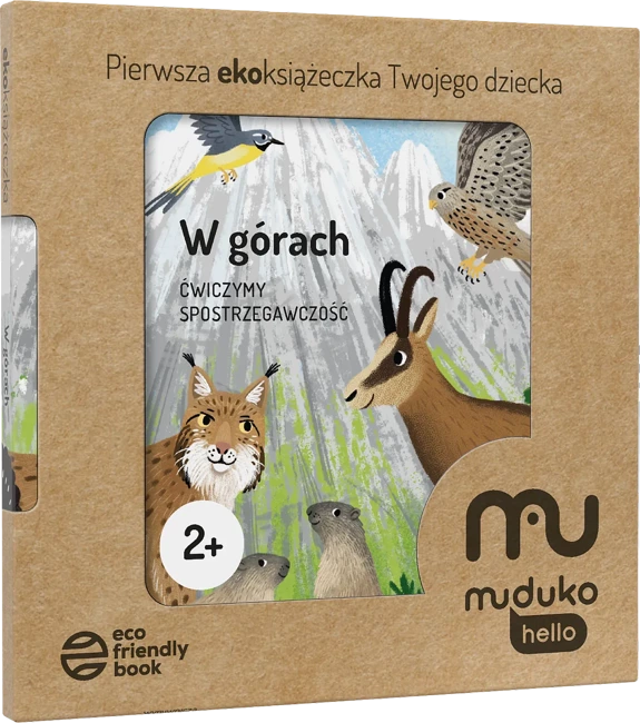 W górach. Ćwiczymy spostrzegawczość 2+. Pierwsza ekoksiążeczka Twojego Dziecka