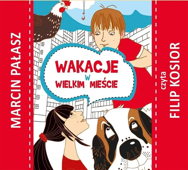 Wakacje w wielkim mieście audiobook