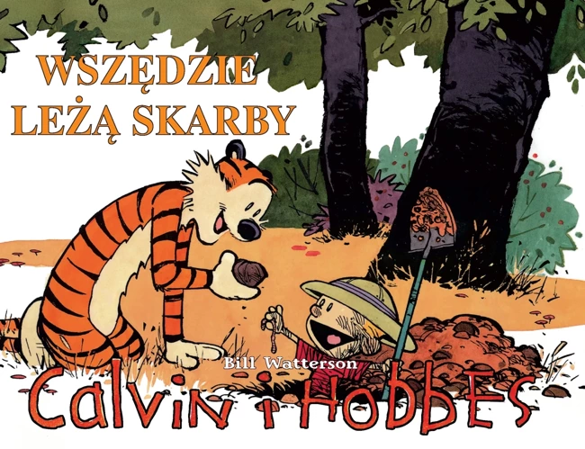 Wszędzie leżą skarby calvin i hobbes Tom 10