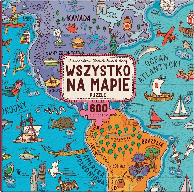 Wszystko na mapie. Puzzle