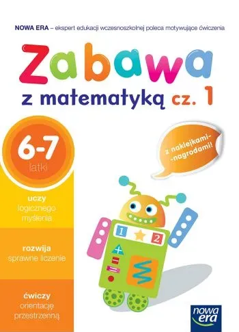 ZABAWA Z MATEMATYKĄ CZĘŚĆ 1 6 7 LAT KSIĄŻKA