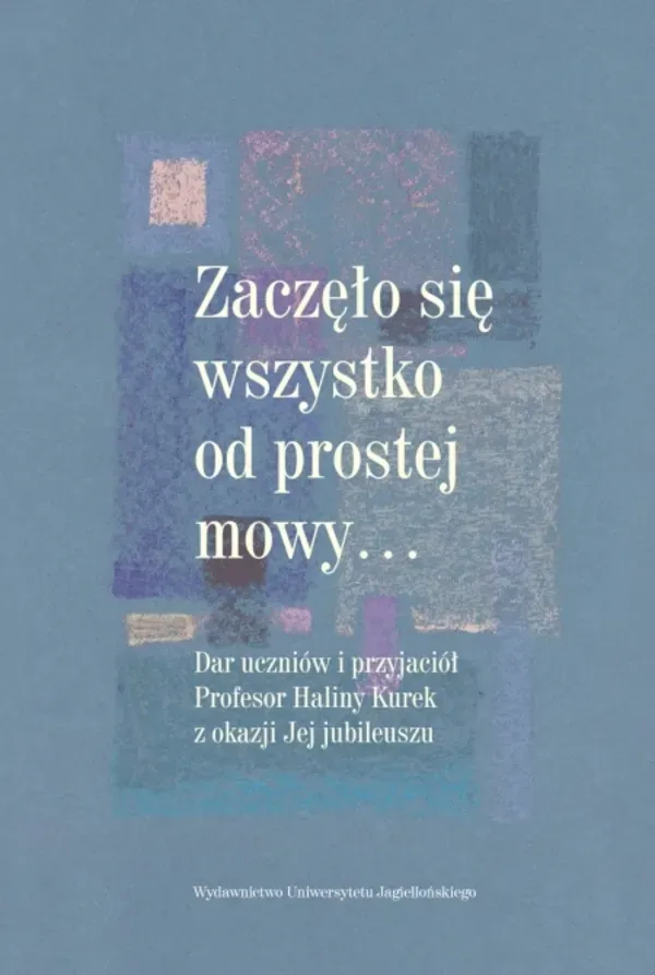 Zaczęło się wszystko od prostej mowy