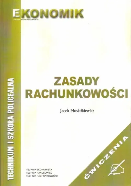 Zasady rachunkowości ćwiczenia EKONOMIK