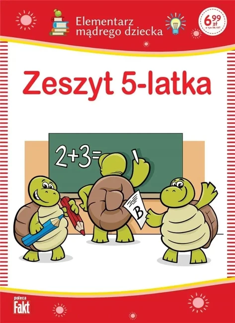 Zeszyt 5-latka. Elementarz mądrego dziecka