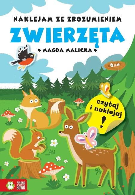 Zwierzęta. Naklejam ze zrozumieniem