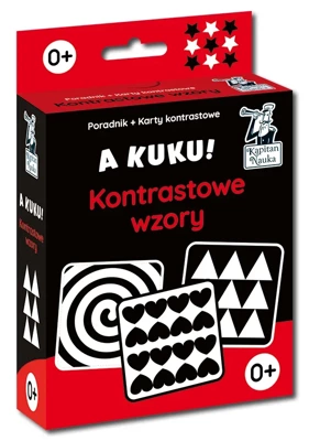 A kuku! Kontrastowe wzory (Poradnik + karty obrazkowe). Kapitan Nauka