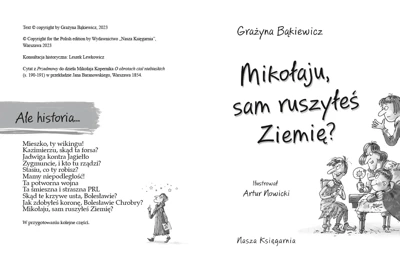 Ale historia… Mikołaju, sam ruszyłeś Ziemię?