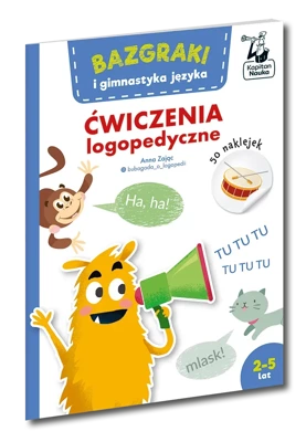 Bazgraki i gimnastyka języka. Ćwiczenia logopedyczne