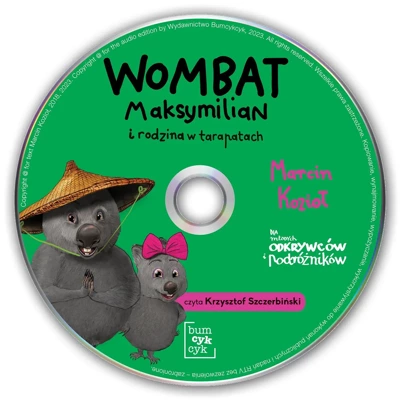 CD MP3 Wombat Maksymilian i rodzina w tarapatach