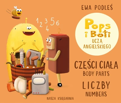 Części ciała i liczby. Pops i Boti uczą angielskiego. 2