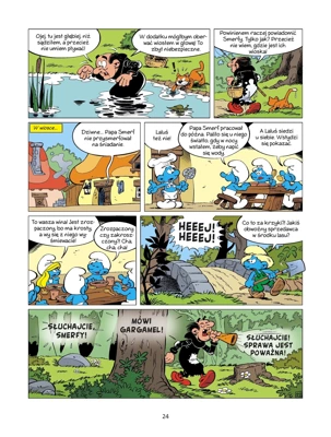 Gargamel, przyjaciel Smerfów. Smerfy