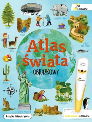 Obrazkowy atlas świata (książka interaktywna)