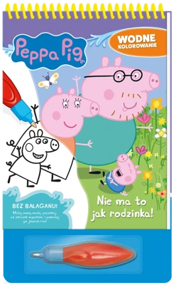 Peppa Pig. Wodne kolorowanie 13. Nie ma to jak rodzinka!