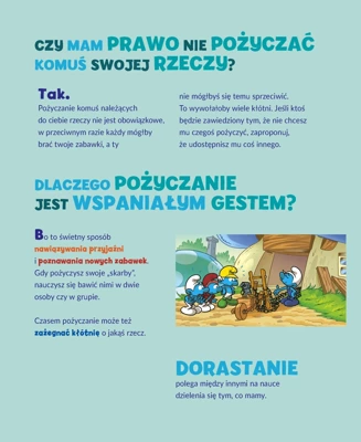 Smerf, który miał dość pożyczania swoich rzeczy. Smerfy i świat emocji