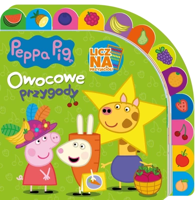 Świnka Peppa. Licz na Przyjaciół. Owocowe przygody