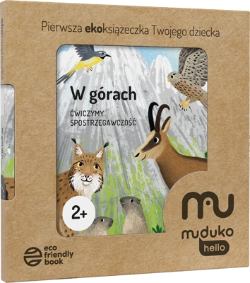 W górach. Ćwiczymy spostrzegawczość 2+. Pierwsza ekoksiążeczka Twojego Dziecka