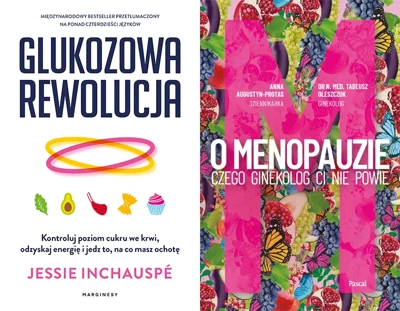 Zestaw 2w1 Glukozowa rewolucja + O menopauzie