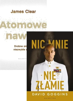 Zestaw 2w1 Nic mnie nie złamie + Atomowe nawyki